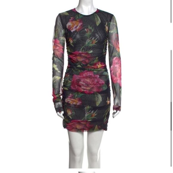 NWT Dolce&gabbana rose print dress - Picture 4 of 6